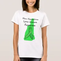 New Hampshire Lyme Disease Awareness T-Shirt