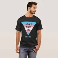 Make MKE Me Milwaukee Transgender Triangle Pride T-Shirt