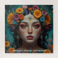 The Floral Empress Jigsaw Puzzle