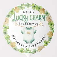 Lucky Charm Irish Baby Shower Party Balloon