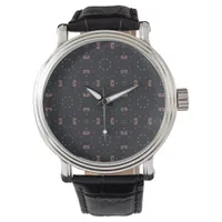 Stars And Unique Spaceship Pattern Watch