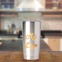 Logo business corporate insulated tumbler