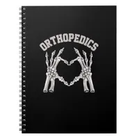 Orthopedics Skeleton Hand Heart Ortho Nurse Rn Cre Notebook