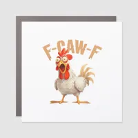 F-Caw-F Classic Aesthetic Style Car Magnet