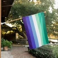 MLM Gay Men's Pride Ocean Gay House Flag