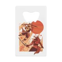 Unicorns Warriors Credit Card Bottle Opener