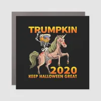 Trumpkin Keep Halloween Great Pumpkin   Car Magnet