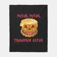Trumpkin Pumpkin Eater Classic Fleece Blanket