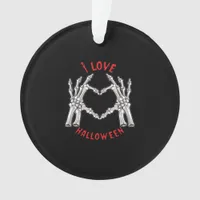 If Had Feelings They For Skeleton Hand Heart Ornament