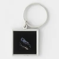 Crow, F-Caw-F Funny Bird Funny Quote Keychain
