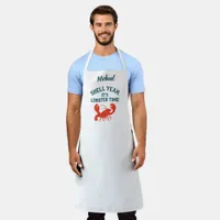 Red lobster crawfish boil party chef cook quote apron