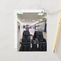 Relax in Liminal Space Abandoned Mall Postcard