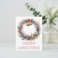 Wreath Christmas Card