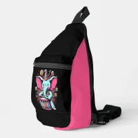 Melodic Pachyderm Sling Bag