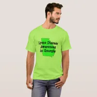 Georgia Lyme Disease Awareness Shirt