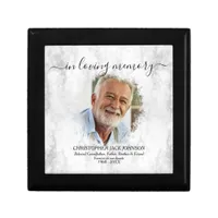 Marble In Loving Memory Funeral Memorial Tribute Gift Box