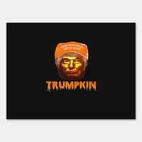 Trumpkin Make Halloween Great Again Sloth Sign