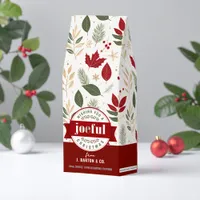 A Joeful Christmas Foliage Pattern ID1115 Roasted Coffee