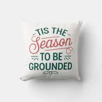 Customizable Holiday Quote Throw Pillow