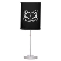 Halloween! Classic - Skeleton Hands Heart Table Lamp