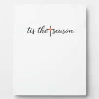 Tis The Season Retro Classic Plaque