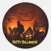 Happy Halloween! Classic Round Sticker