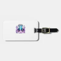Fey Gothic Emo Goblincore Aesthetic  Forest Graphi Luggage Tag