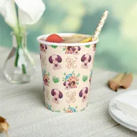 Adorable Dog Pattern  Paper Cups