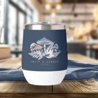 Wild & Whimsical Motif Wedding ID1110 Thermal Wine Tumbler