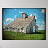 The Big White Barn Poster