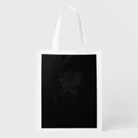 Crow, F-Caw-F Funny Bird Gothic Adult Humor Cool U Grocery Bag