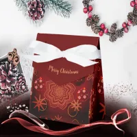 Elegant Red flower Chirstmas Design