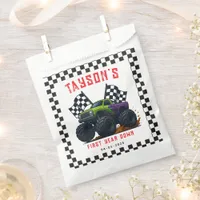 Monster Trucks 1st Birthday Party  Favor Bag