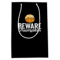 Beware Trumpkin Funny Political Halloween Medium Gift Bag