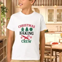 Christmas Baking Crew boy T-Shirt