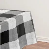 Wild Wonderful Christmas Black Buffalo Plaid ID604 Tablecloth