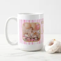 Sweet One Donut Photo 1st Birthday Keepsake Coffee Mug