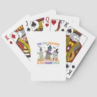 Halloween Sonography Retro Tis The Season Ultrasou Poker Cards