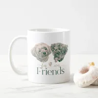 Fur-ever Friends Cute Dogs Tote Bag Coffee Mug