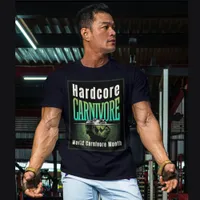 Hardcore Carnivore World Carnivore Month Crocodile T-Shirt