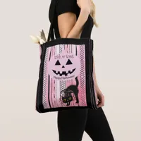 "Peek a Boo" Spooky-Cute Trick-or-Treat Bag