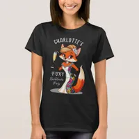 Fox Bride To Be | Foxy Bachelorette Party Black T-Shirt