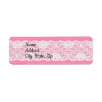 Pink Shower Label