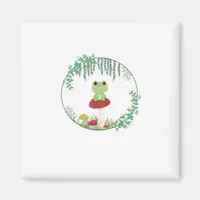 Cottagecore Aesthetic Kawaii Frog Goblincore Cute  Magnet