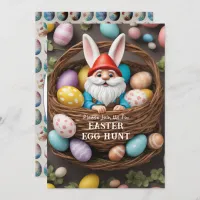 Basket of Eggs Easter Gnome