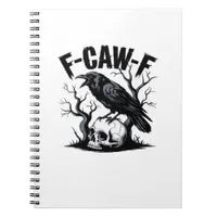 F-Caw-F Essential Minimal Clean Notebook