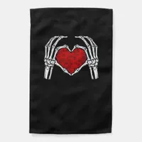 Skeleton Heart Hands Sign Valentine's Day Cute Hea