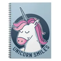 Unicorn Smiles Notebook