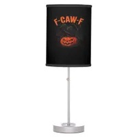 F-Caw-F Halloween Trendy Casual Table Lamp