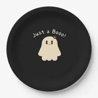 Halloween Just a Boo Trick or Treat Style Paper Plates
